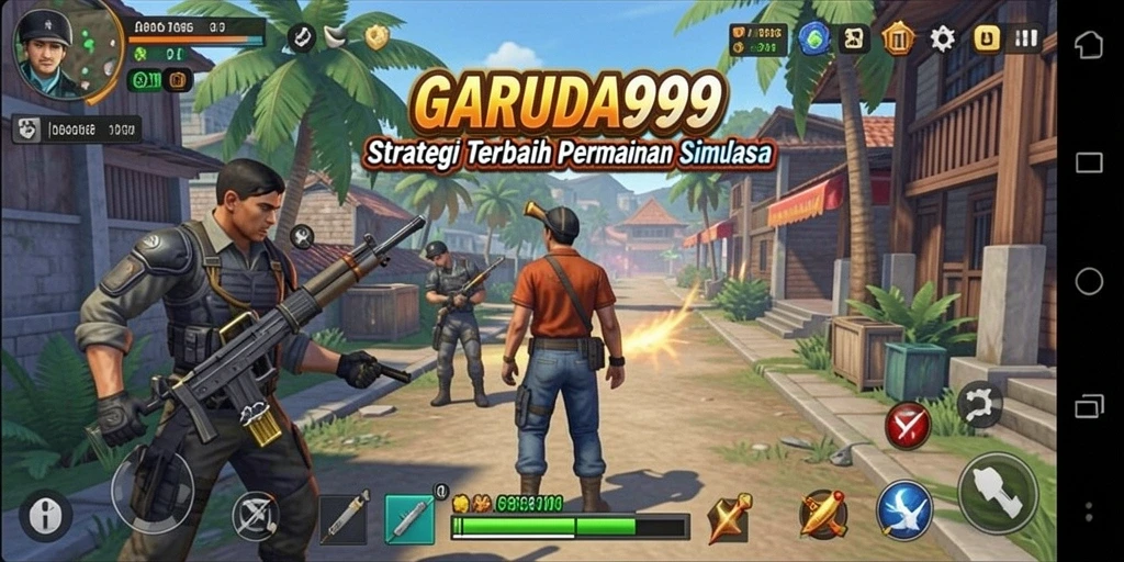 Screenshot dari gameplay <strong>GARUDA999</strong> yang menampilkan strategi yang mendebarkan.