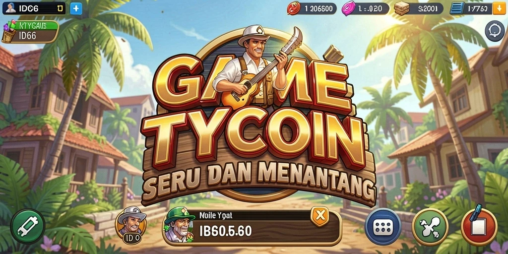 Gameplay menarik dalam ID66 yang menunjukkan pengelolaan bisnis yang seru.