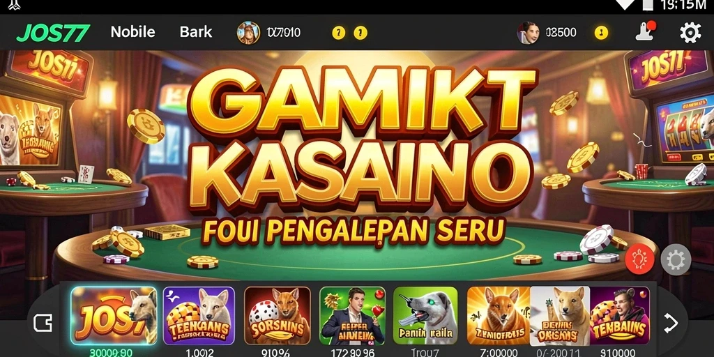 Tangkapan layar gameplay JOS77 yang penuh aksi Kasino.