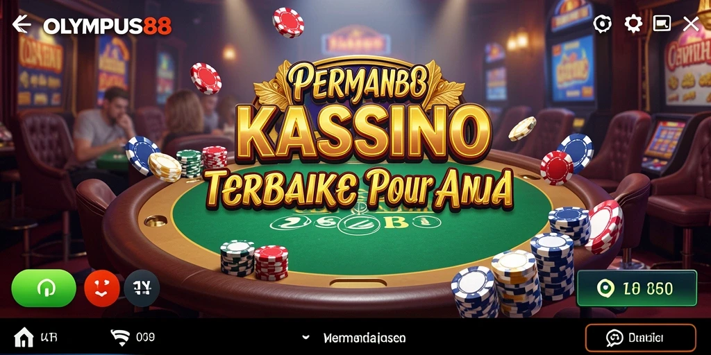 Tampilan gameplay OLYMPUS88 yang mengesankan dalam permainan Kasino.