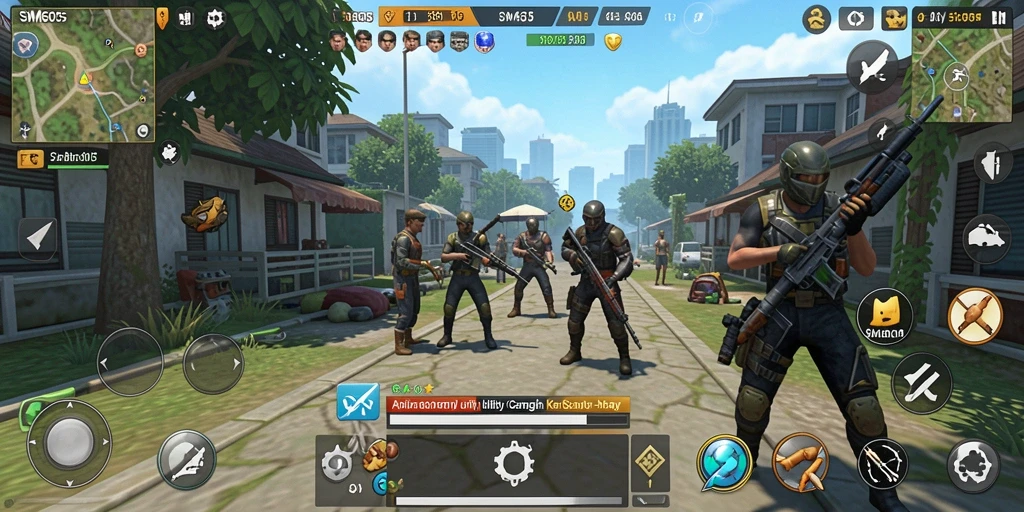 Screenshot SM605 menampilkan antarmuka pengguna sederhana dan intuitif.