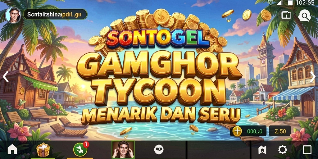 Tampilan menarik saat bermain game Tycoon SONTOGEL.