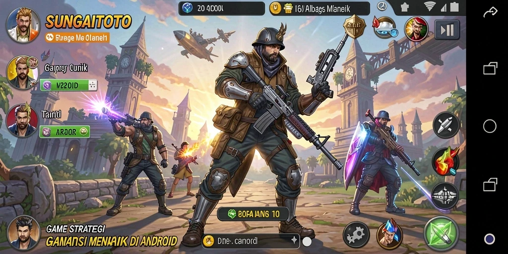 Tangkapan layar gameplay menarik dari SUNGAITOTO dengan aksi strategi.